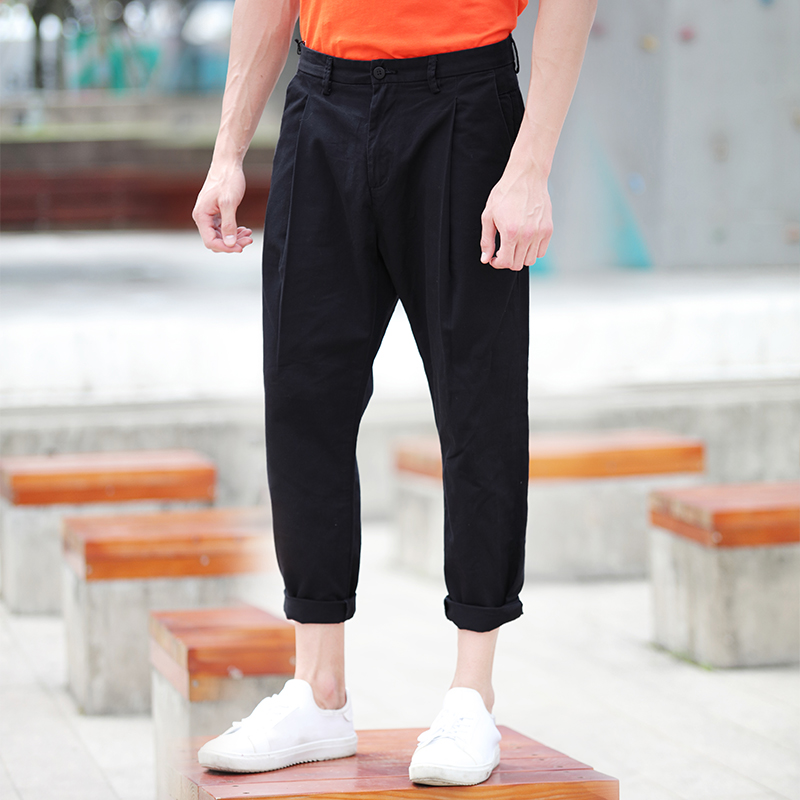 99聚划算！Lee休闲百搭棉质九分裤L270242SKK11