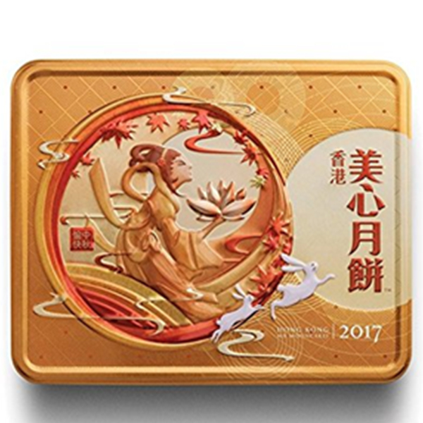 中秋好礼！Meixin美心月饼双黄白莲蓉740g