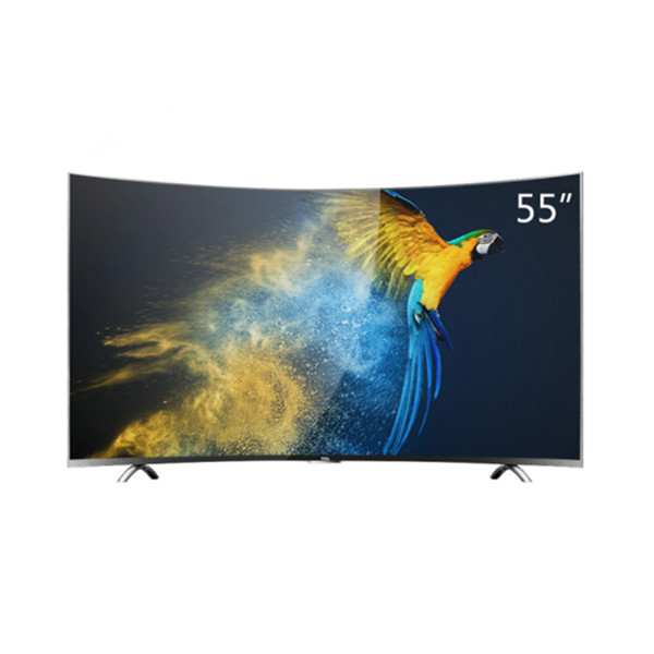 曲面爆款！TCL D55A930C 55英寸 4K曲面 智能电视