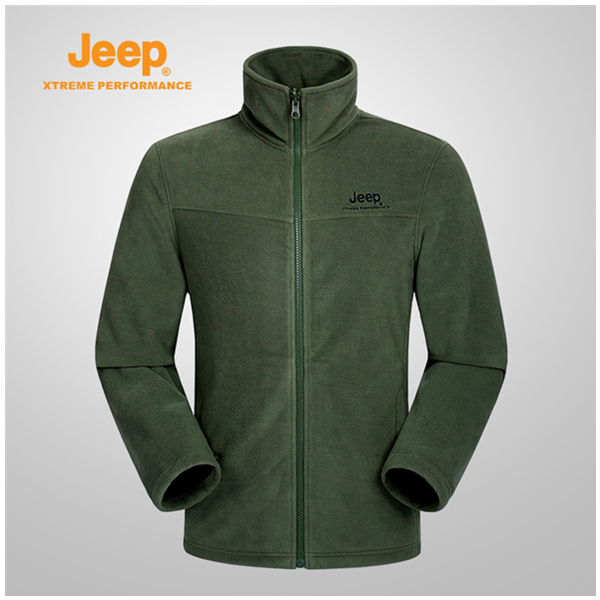 防水防风！Jeep/吉普 男秋冬户外防风防水加厚二件套三合一冲锋衣