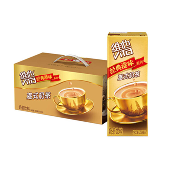 超值购！维他港式奶茶250ml*12盒整箱！
