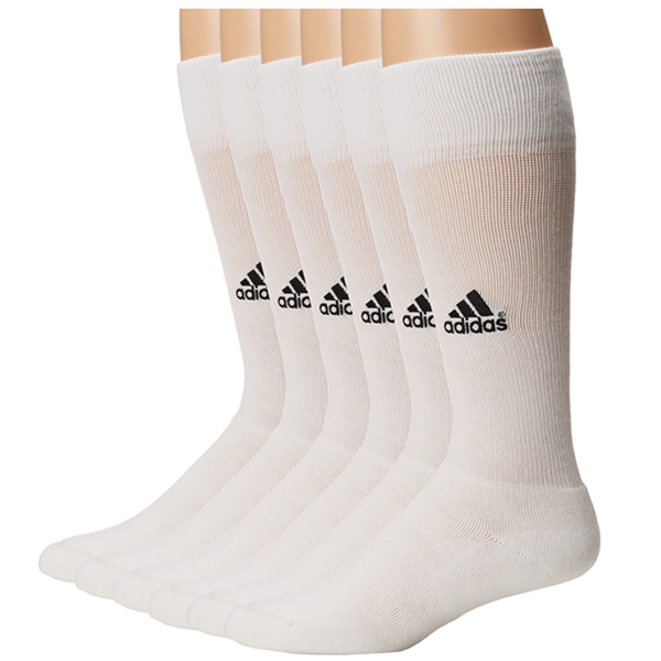 白菜價(jià)！adidas 阿迪達(dá)斯8957870 運(yùn)動(dòng)長襪6雙裝