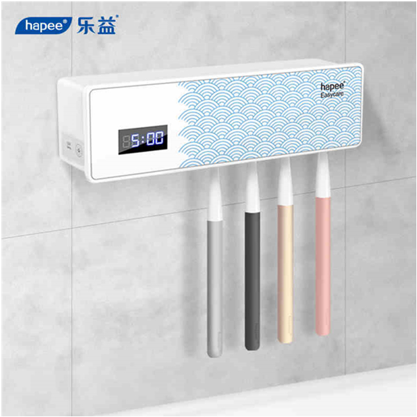 家居实用！牙刷消毒器紫外线 自动悬挂式牙刷架定时杀菌