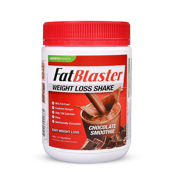 营养代餐！FatBlaster极塑巧克力味甩脂奶昔430克/罐