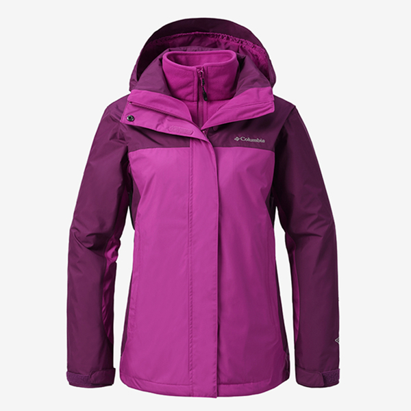 防水保暖！Columbia哥伦比亚三合一女款冲锋衣PL7143