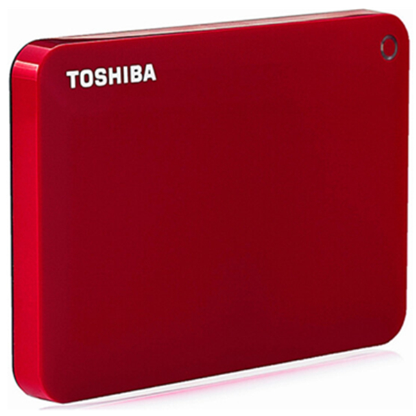 小巧轻薄！东芝V8 CANVIO高端分享系列1TB移动硬盘