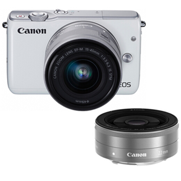 更多焦段！Canon佳能EOS M10微型单电双头套机