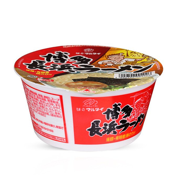汤料浓郁！MARUTAI丸太博多长滨拉面85克