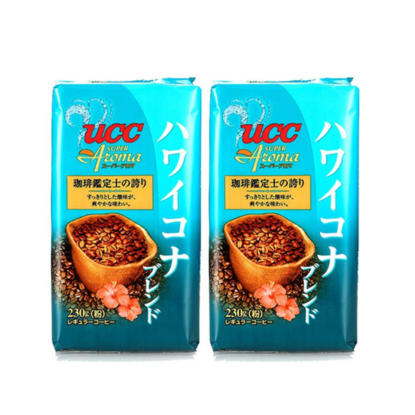 酸爽清冽！ucc悠诗诗超香系列夏威夷咖啡粉230克*2袋