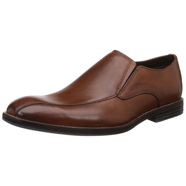 方便穿脱！Clarks 男 商务休闲鞋 261259807
