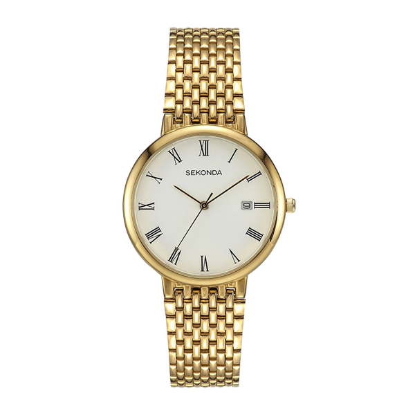 奢华简约！Sekonda 思达 石英手表 3683