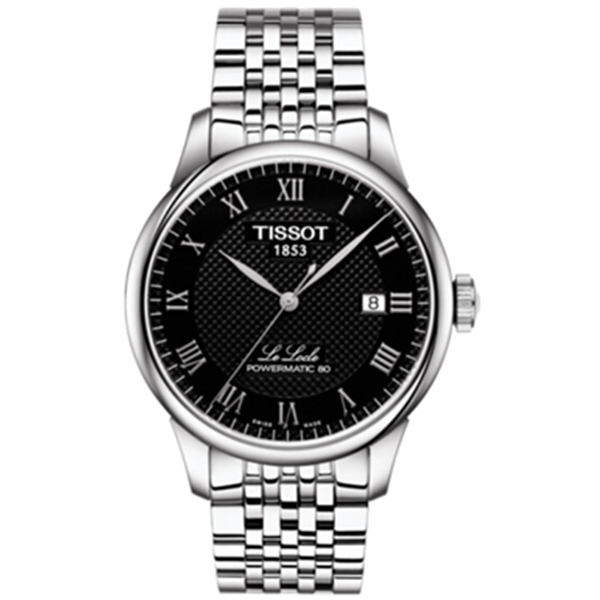 优雅大气！天梭力洛克系列机械男表T006.407.11.053.00