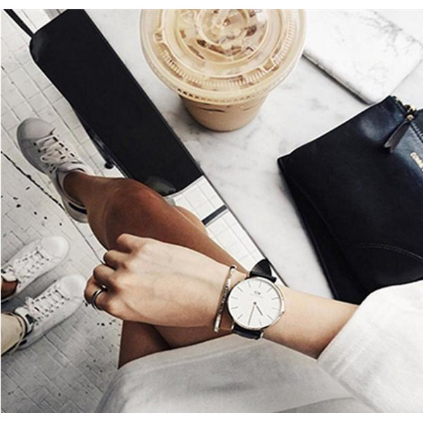 简约迷人！Daniel Wellington 银色手镯 DW00400004