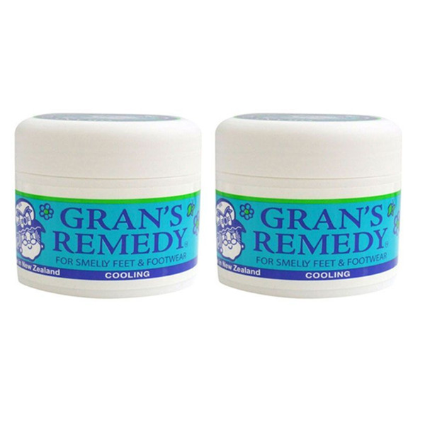 干燥清爽！新西兰Gran's remedy老奶奶臭脚粉50克2罐装