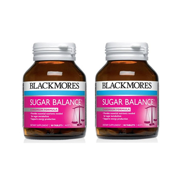 平衡营养！BLACKMORES澳佳宝血糖平衡营养片90片*2瓶