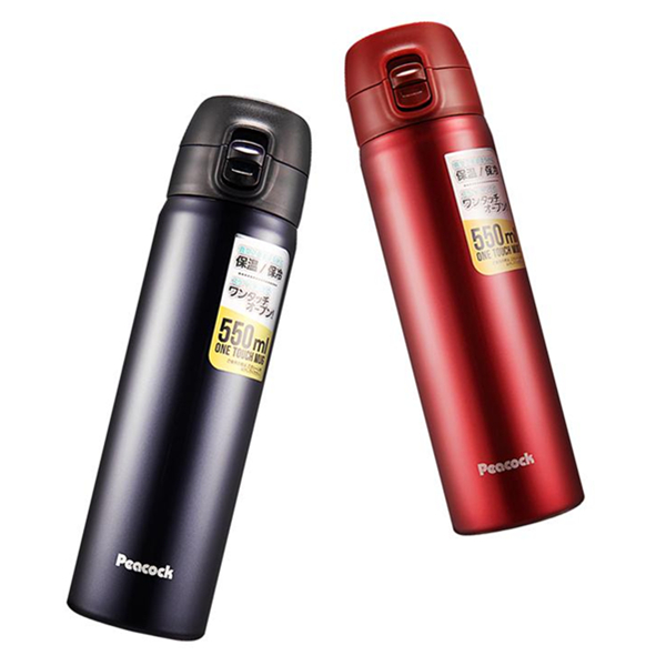 手慢无！Peacock 孔雀 AMW-55 不锈钢保温杯 550ml