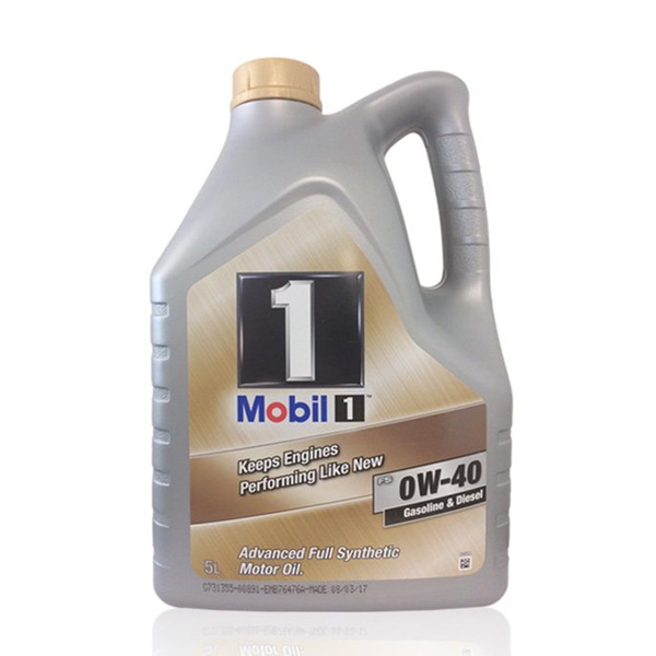 节油润滑！Mobil美孚金装美孚1号0W-40 5L装