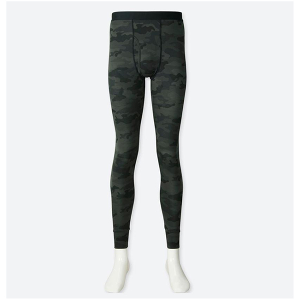迷彩图案！UNIQLO 优衣库 HEATTECH 紧身裤 400234