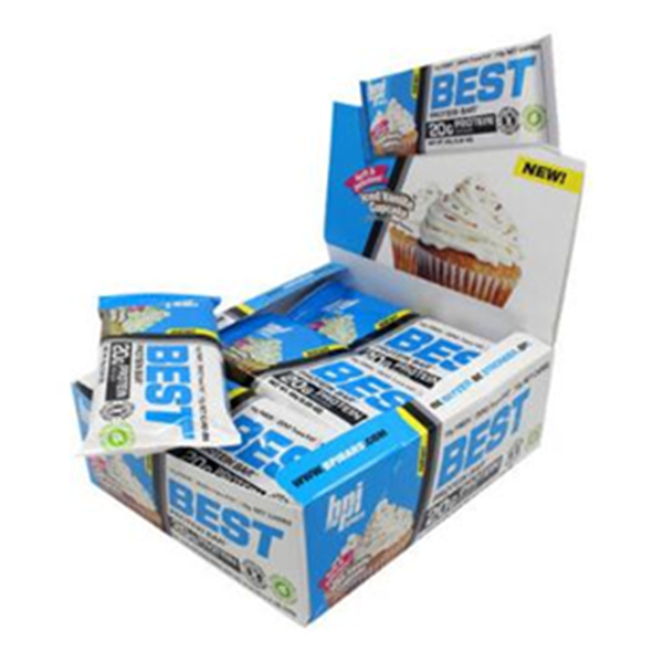 好吃健康！BPI BestProtein Bar 蛋白棒 12根/盒