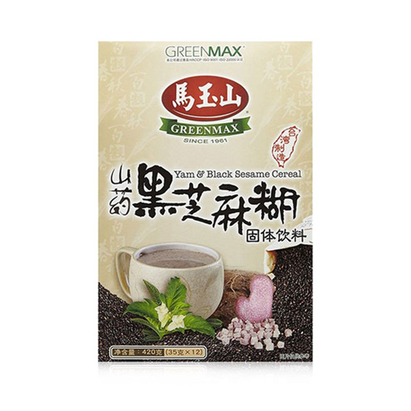 香浓口味！马玉山 山药黑芝麻糊35克/包*12包装