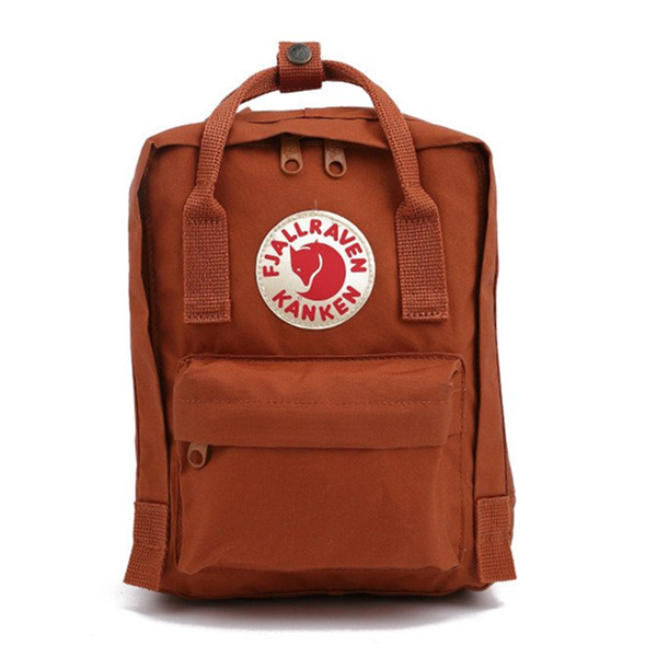 文藝有型！Fjallraven瑞典北極狐Kanken迷你款雙肩背包