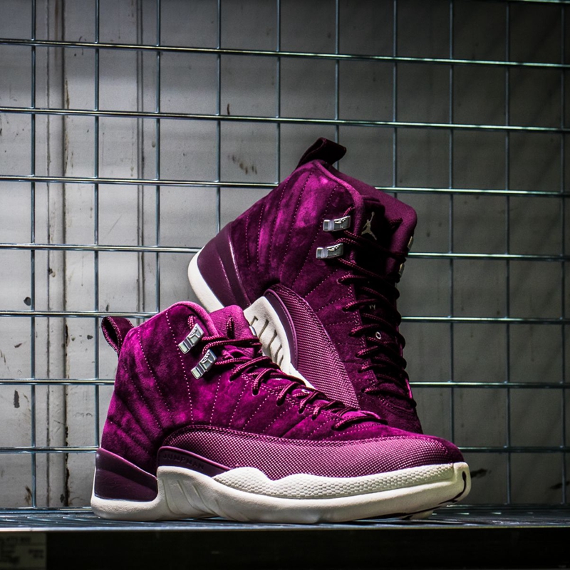 波尔多酒红！Air Jordan 12 Retro