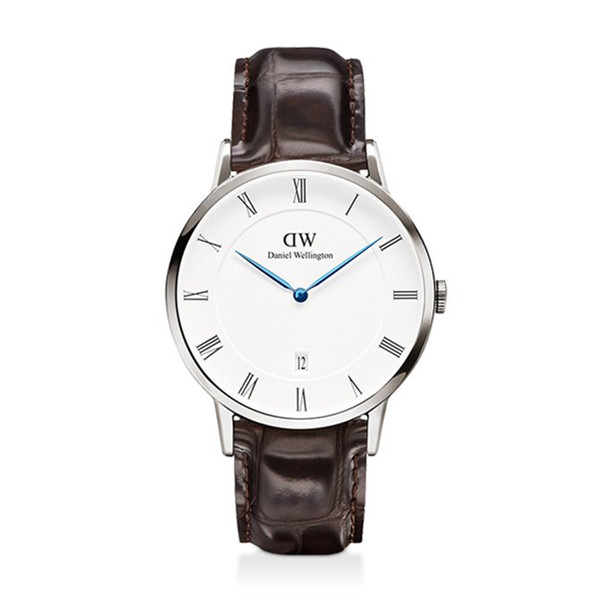 简约英伦！DW DAPPER系列蓝针男士手表1122DW