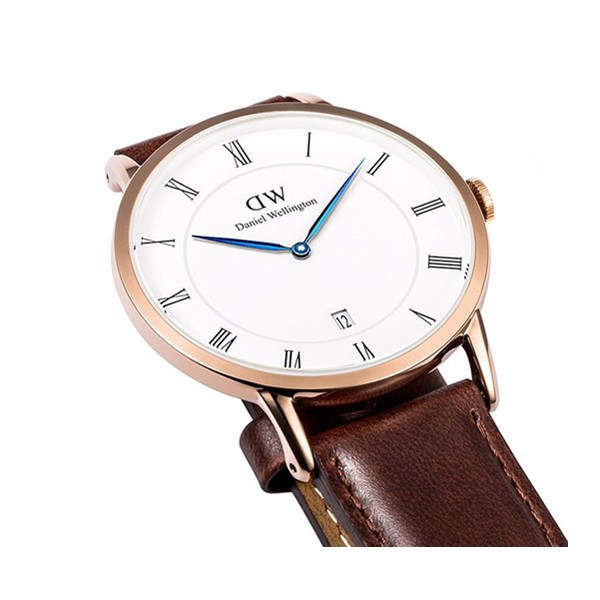 优雅有型！DW DAPPER系列蓝针男士手表1100DW