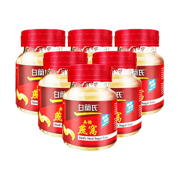 滋补养身！BRAND'S白兰氏泰国无糖燕窝70g*6瓶