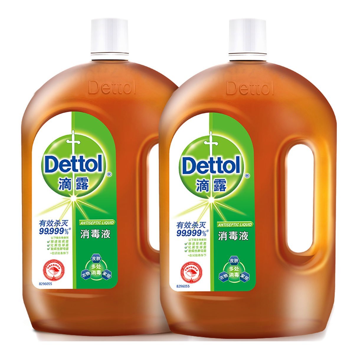 超值特惠！Dettol滴露消毒液1.8L+1.8L两瓶装