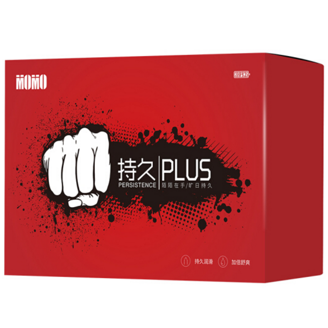 持久润滑！陌陌 避孕套 持久Plus套装28只 男用超薄安全套