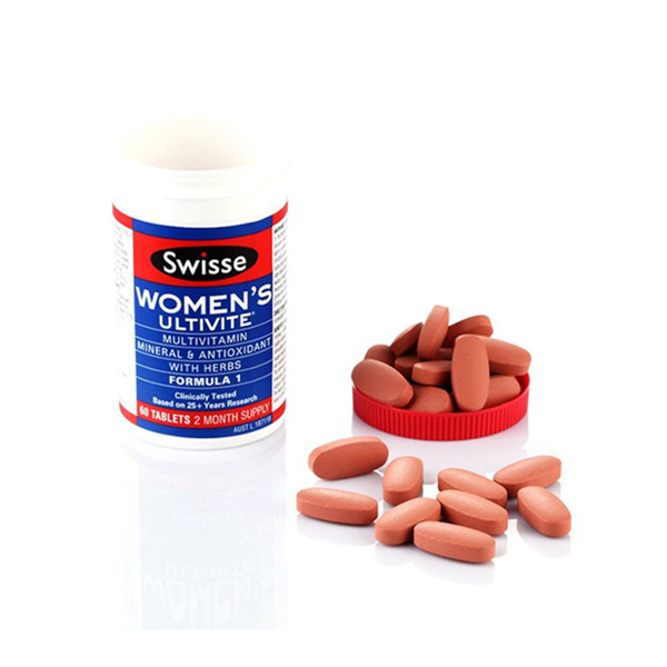 提神醒脑！Swisse 女士复合维生素120片/瓶