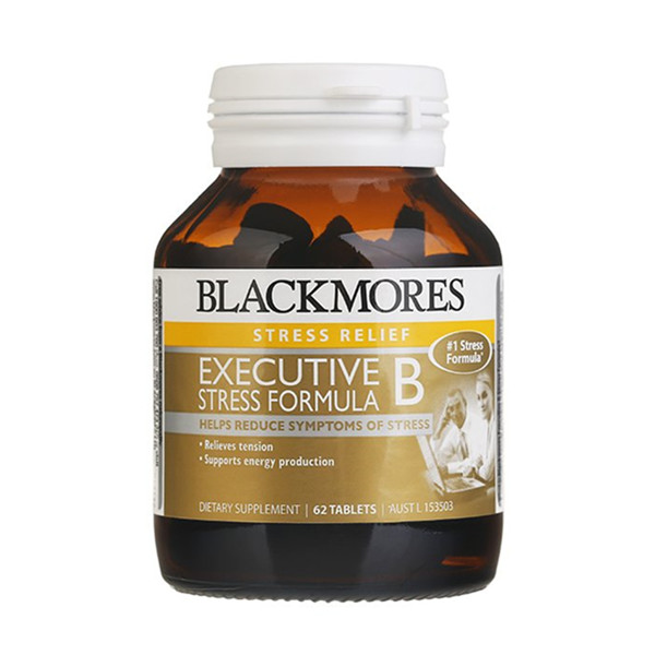 缓解紧张！BLACKMORES澳佳宝维生素B族62片/瓶