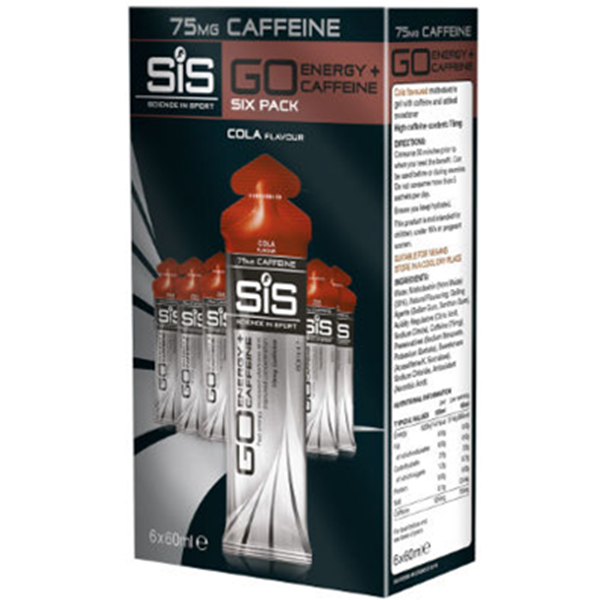 快速供能！SiS GO Energy Gel+含咖啡因能量胶