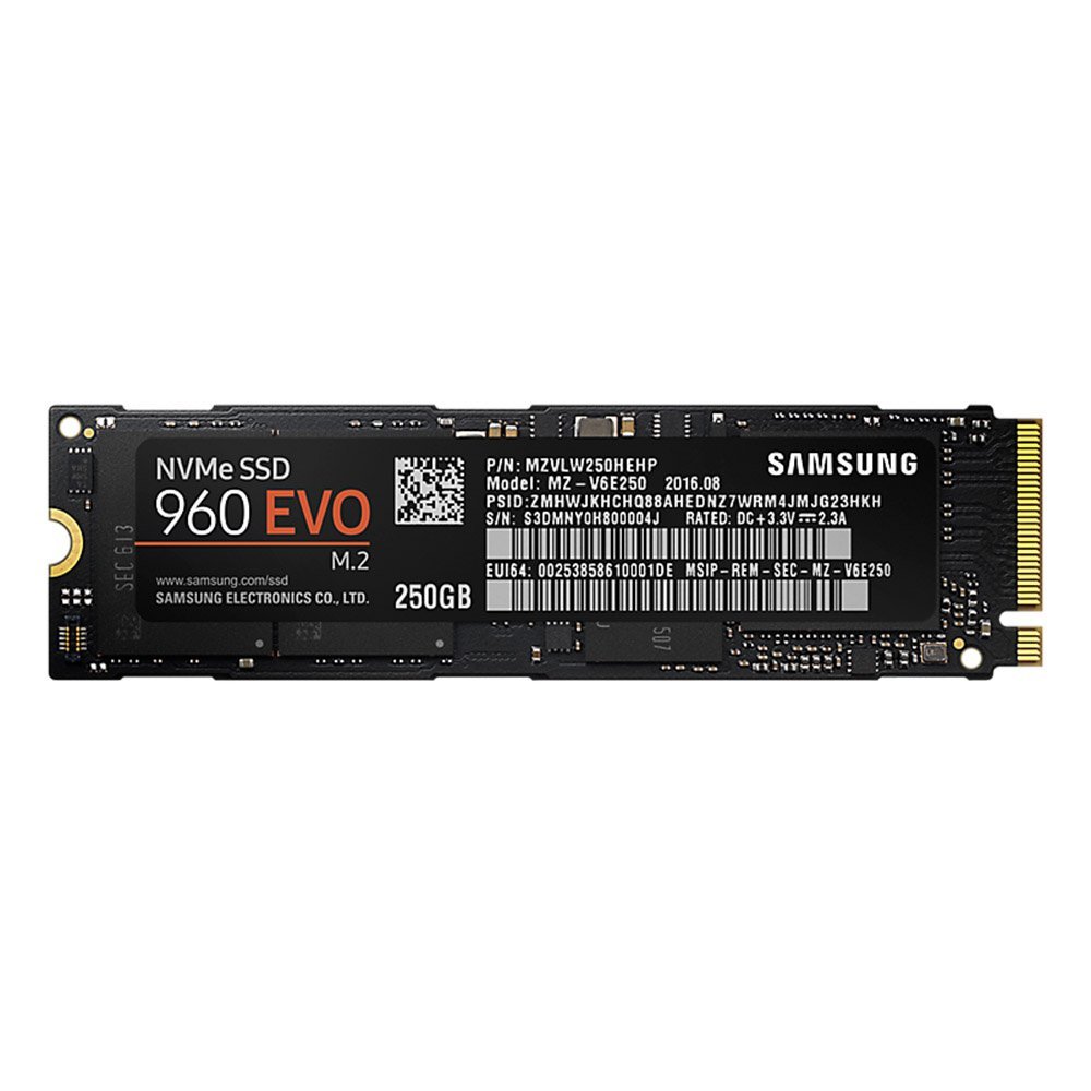 性能强劲！三星 960 EVO 250G M.2 NVMe 固态硬盘