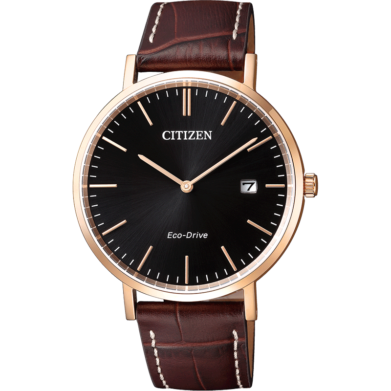 双11预售！西铁城CITIZEN简约光动能男表AU1083