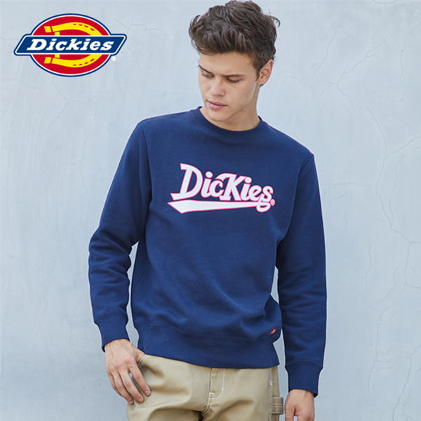 双11预售！Dickies字母印花圆领卫衣