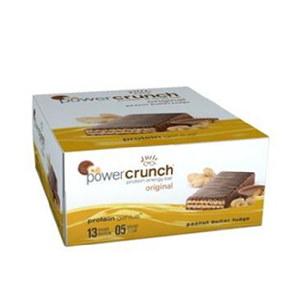 好吃健康！Powercunch 威化蛋白棒 40克*12条/盒