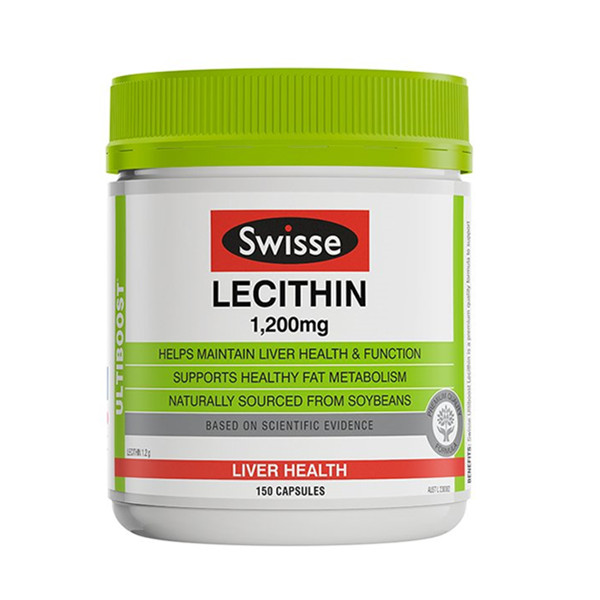 肝脏健康！Swisse大豆卵磷脂150粒/瓶
