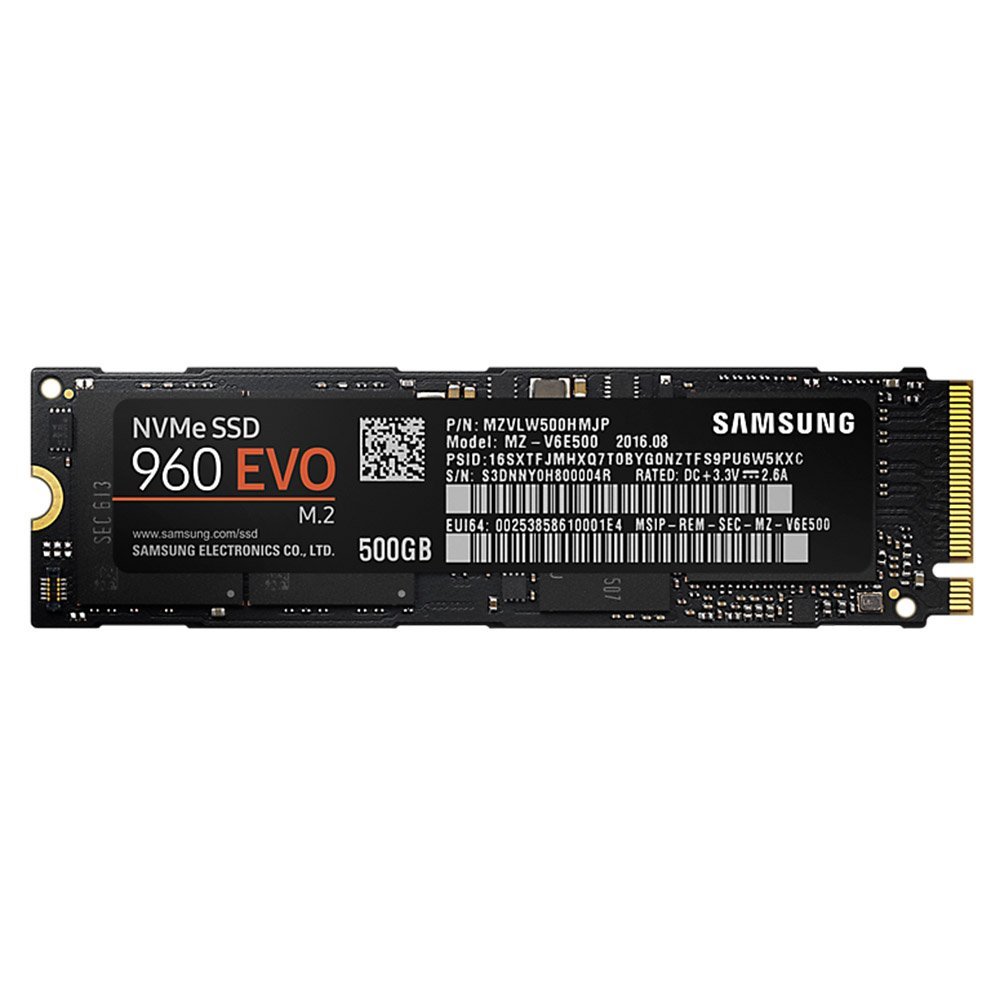 极速体验！三星 960 EVO 500G M.2 NVMe 固态硬盘