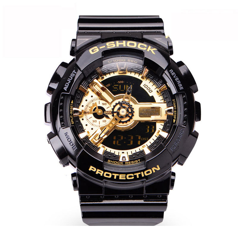 双11预售！CASIO卡西欧G-SHOCK运动手表GA-110GB-1A
