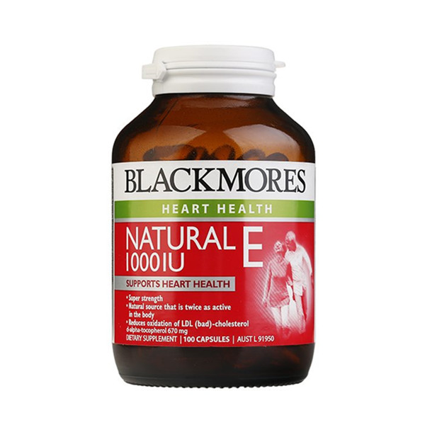 双倍活性！BLACKMORES澳佳宝天然维生素E 100粒