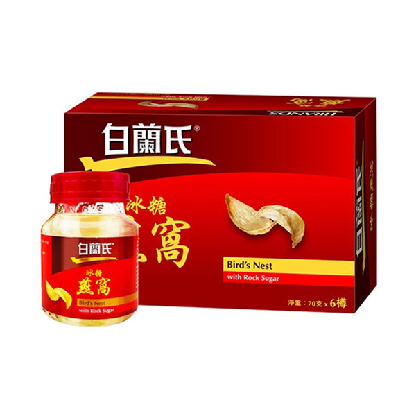 调整体质！BRAND'S白兰氏泰国冰糖燕窝70g*6瓶