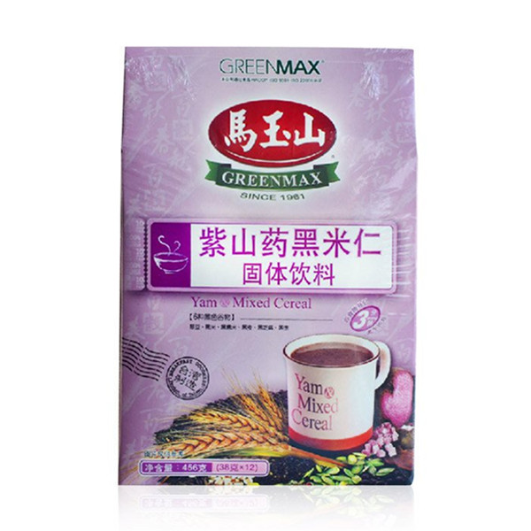 元气满满！马玉山紫山药黑米仁38克/包12包装