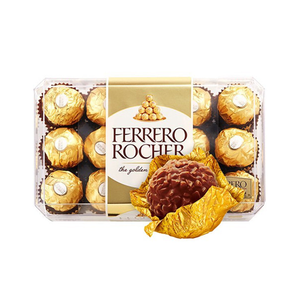 金色传奇！FERRERO ROCHER费列罗榛果威化巧克力盒装30粒
