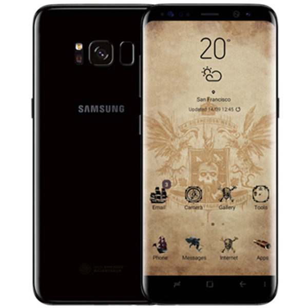 加勒比海盗定制版！三星Galaxy S8 4GB+64GB移动联通电信4G手机