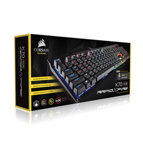历史新低！CORSAIR 美商海盗船 K70 LUX 机械键盘 青/红/茶轴