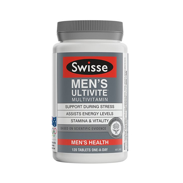 提神醒脑！Swisse男士复合维生素120片/瓶