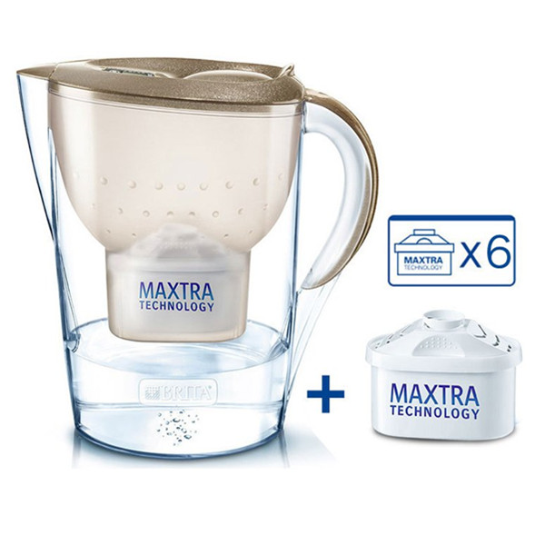 专业滤水！BRITA碧然德金典星光系列滤水壶marella xl