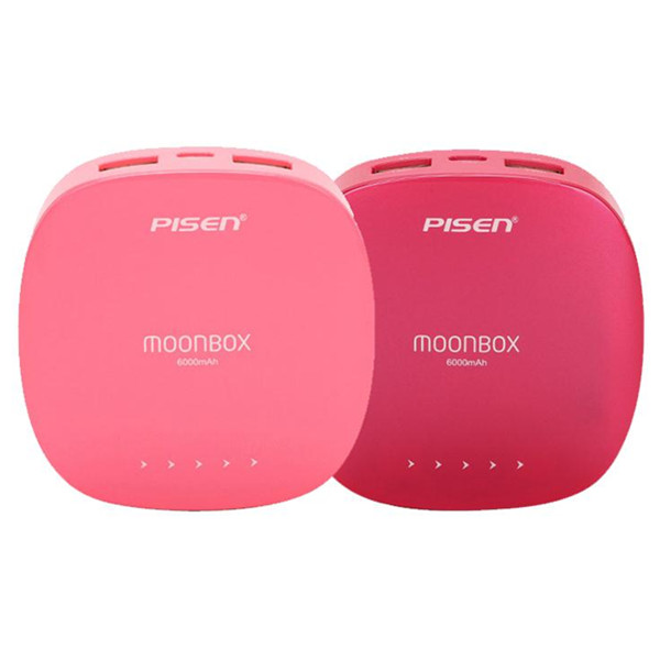 双口输出！Pisen 品胜 6000mAh 迷你充电宝